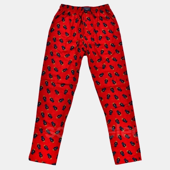 NWT Polo Ralph Lauren Bear Pajama Set Size Medium - Picture 6 of 8
